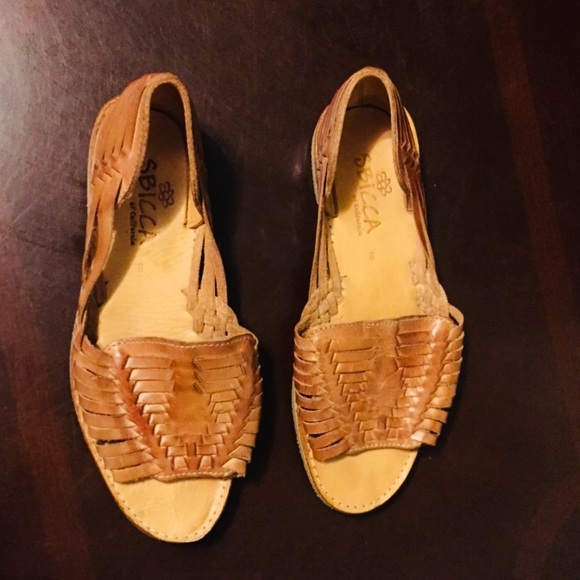 SBICCA , leather sandals,8 - Picture 2 of 11